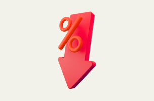 Interest rate drop image